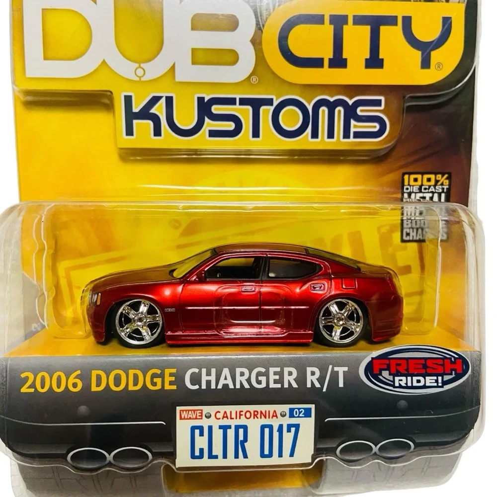 Jada Dub City Kustoms 2006 Dodge Charger R/T 1:64 Red
